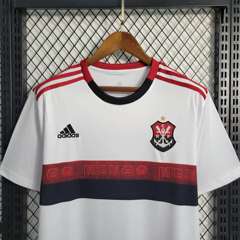 Camisa Retrô Flamengo Adidas 2019/20 Masculino Branco