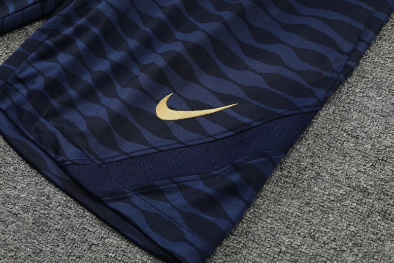 Conjunto Regata PSG 22/23 Nike - Azul + Dourado