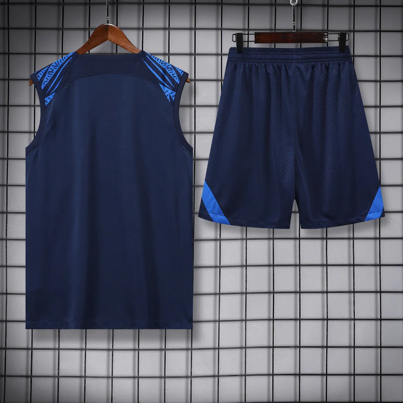 Conjunto Regata França 22/23 Nike - Azul