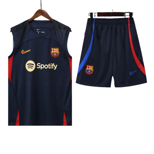 Conjunto Regata Barcelona Training 2022/23 Nike - Azul Royal