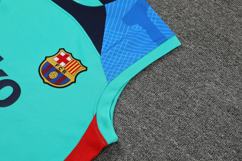 Conjunto Regata Barcelona 22/23 Nike - Verde