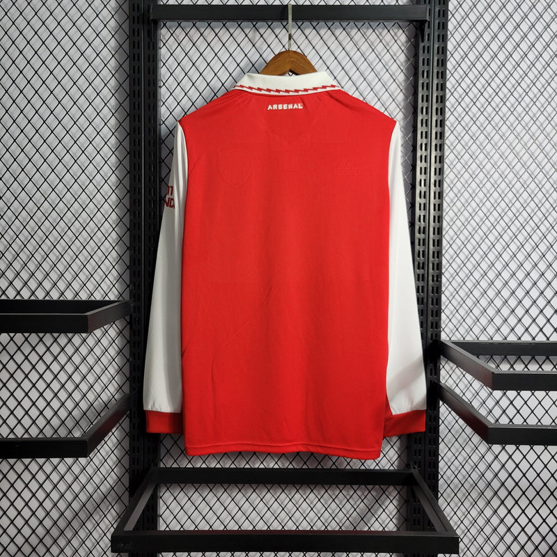 Camisa I Adidas Arsenal 22/23 - Manga Longa