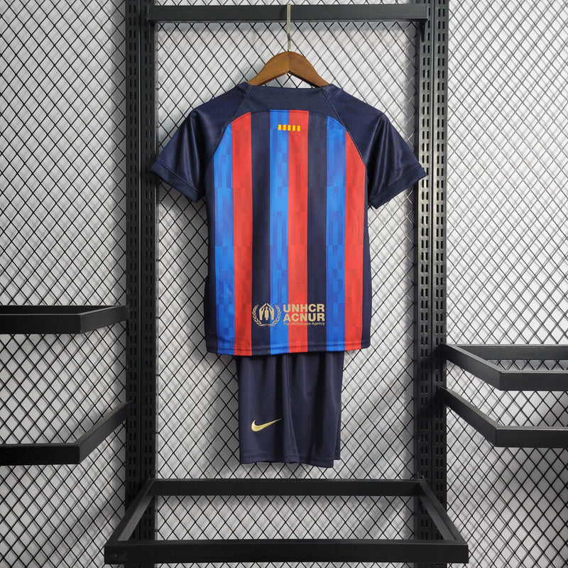 Kit Nike Barcelona I - 2022 - RNZ Sports - 01 em Artigos Esportivos