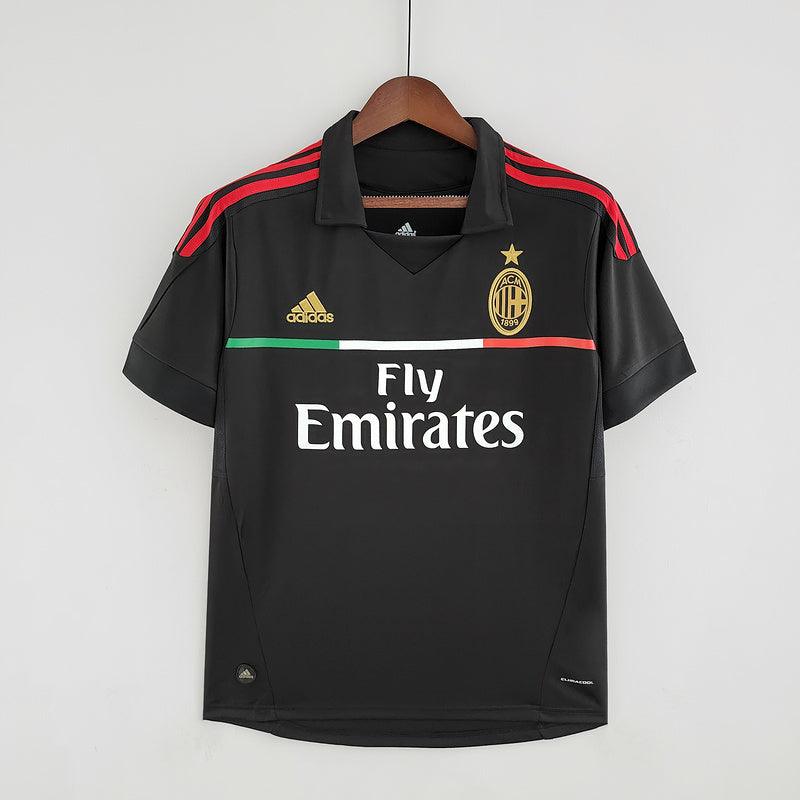 Camisa AC Milan Retrô Third III 2011/12 - Preto