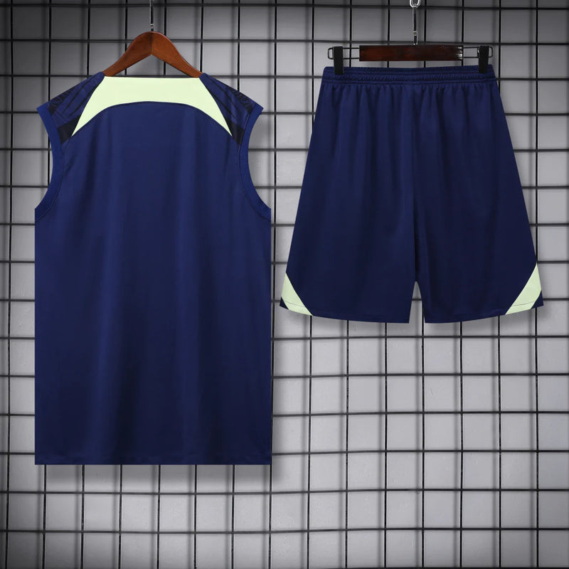 Conjunto Regata Brasil 22/23 Nike - Azul