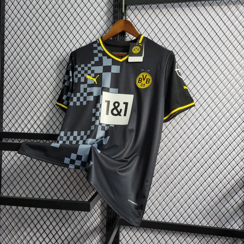 Camisa Borussia Dortmund II Puma Torcedor 2022/23 Masculino Preto