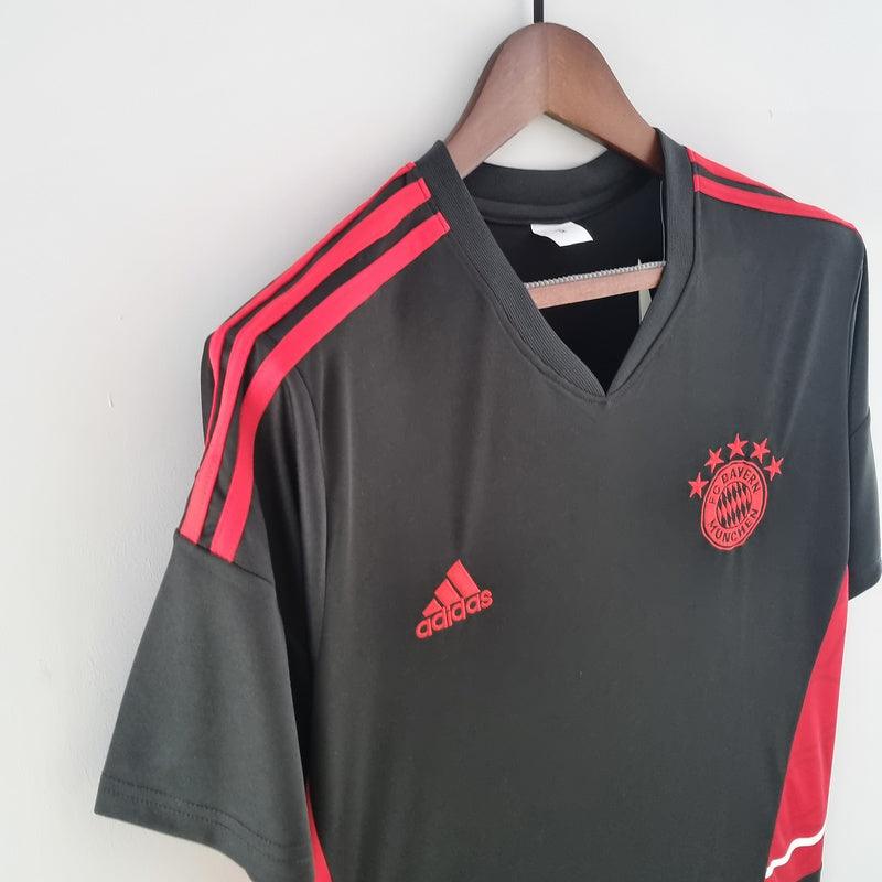 Camisa Bayern de Munique Treino 2022/23 Adidas Masculina - Preto