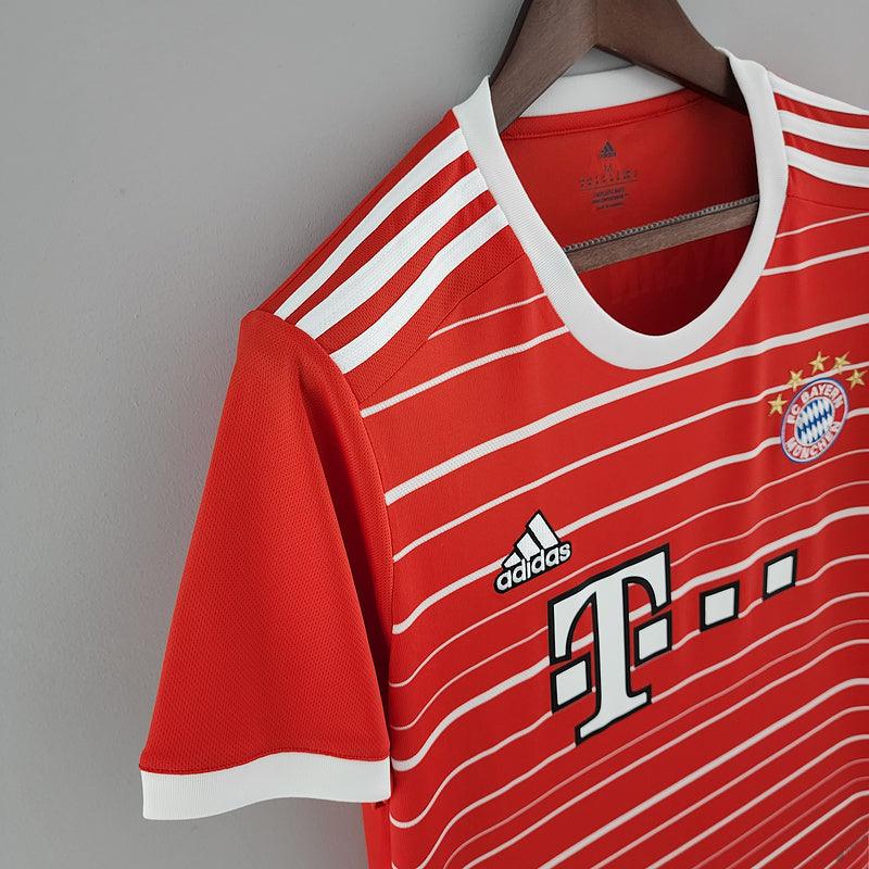 Camisa Bayern de Munique I Home 2022/23 Adidas Masculina - Vermelha