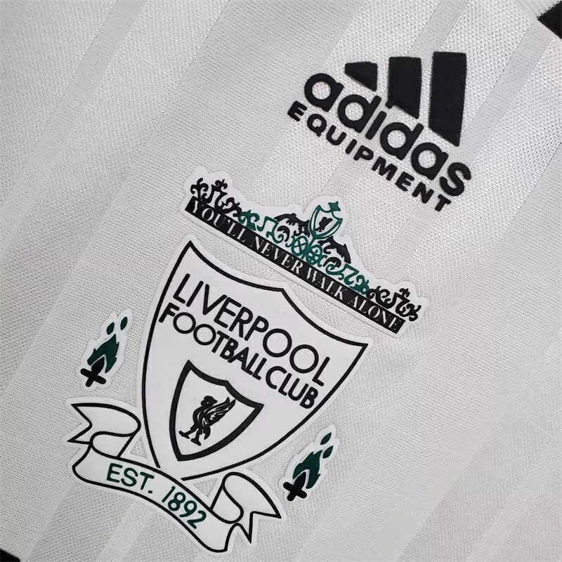 Camisa Retrô Liverpool 1993/95 Adidas Masculino Branco