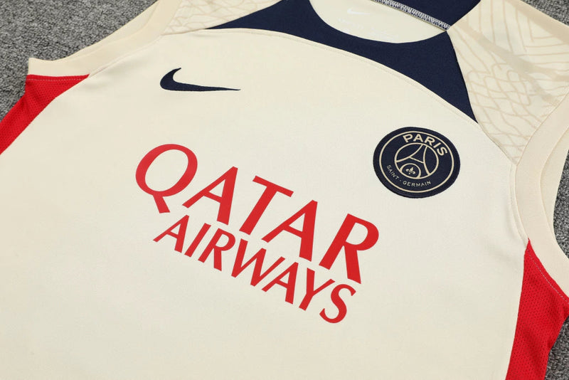 Conjunto Regata PSG 23/24 Nike - Creme