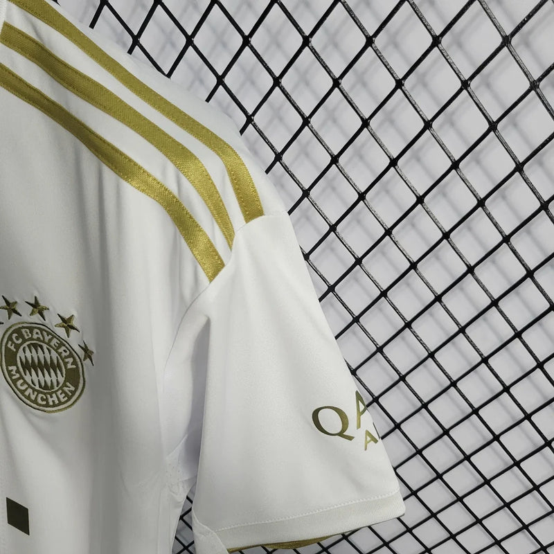 Camisa Bayern de Munique II Away Adidas Torcedor 2022/23Masculino Branco