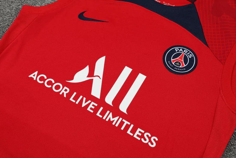 Conjunto Regata PSG 22/23 Nike - Vermelho