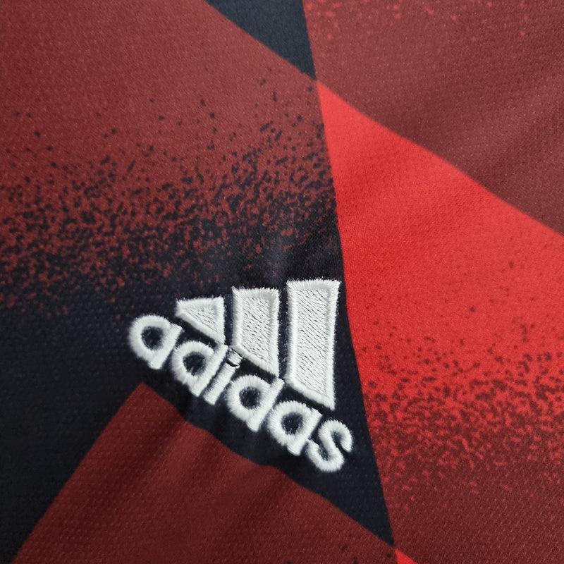 Camisa Bayern de Munique Treino 2022/23 Adidas - Vermelho