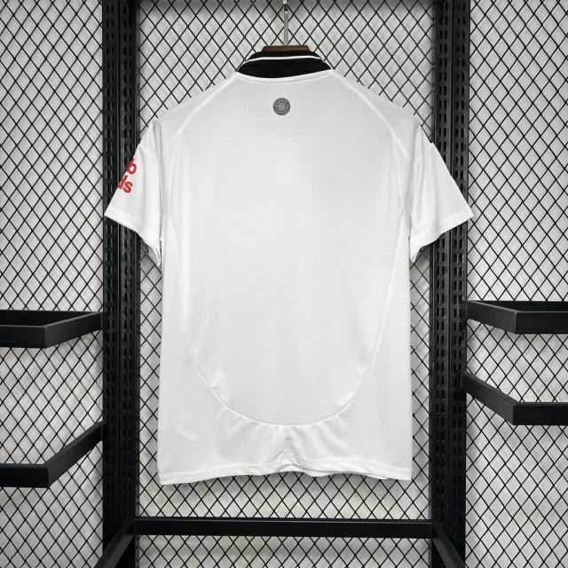 Camisa Fulham I Home 2024/25 Torcedor Adidas Masculino Branco