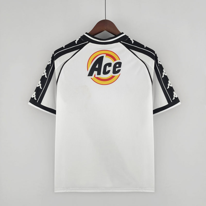 Camisa Retrô Kappa Vasco II 1999/00 Masculino Branco