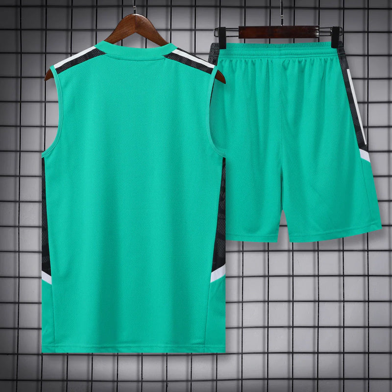 Conjunto Regata Real Madrid Training 2022/23 Adidas - Verde