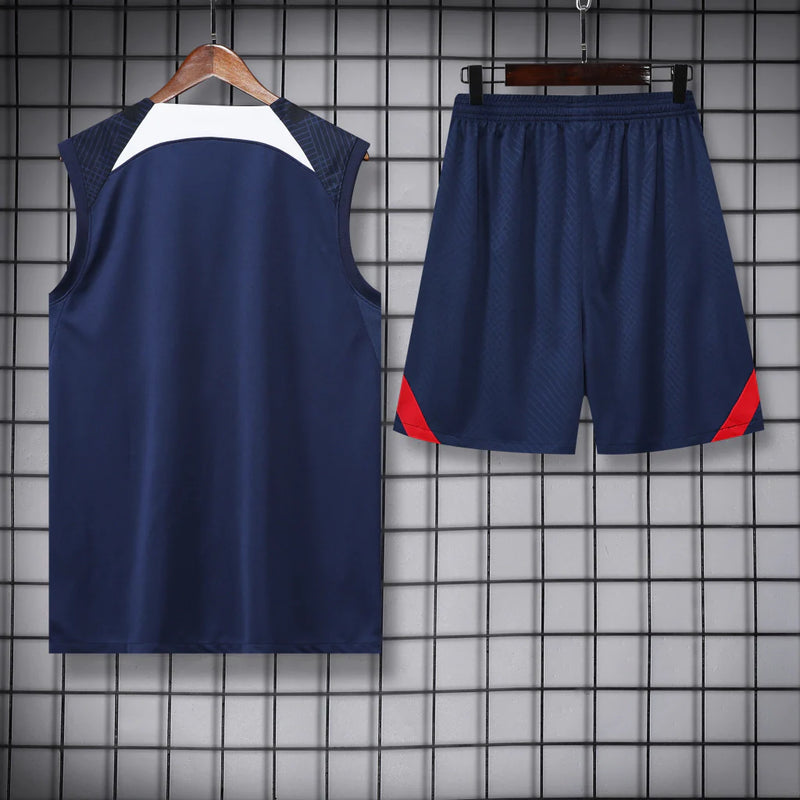 Conjunto Regata PSG 22/23 Nike - Azul