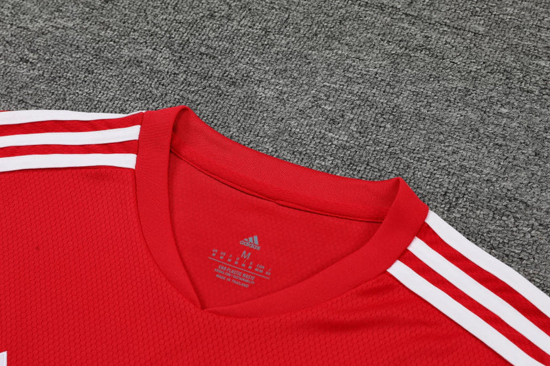 Conjunto Regata Arsenal Training 2022/23 Adidas - Vermelho