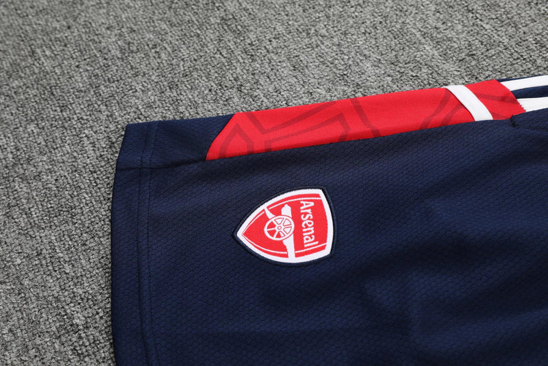 Conjunto Regata Arsenal Training 2022/23 Adidas - Vermelho