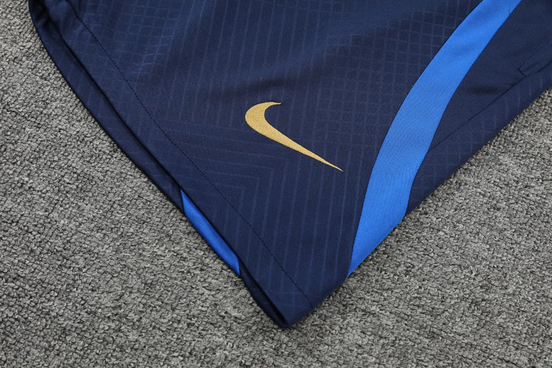 Conjunto Regata França Training 2022/23 Nike - Branco