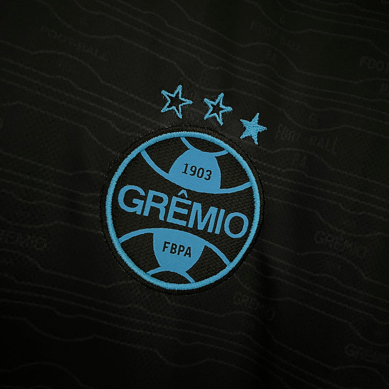 Camisa Grêmio III Thrid 2023/24 Torcedor Umbro Masculino  Preto