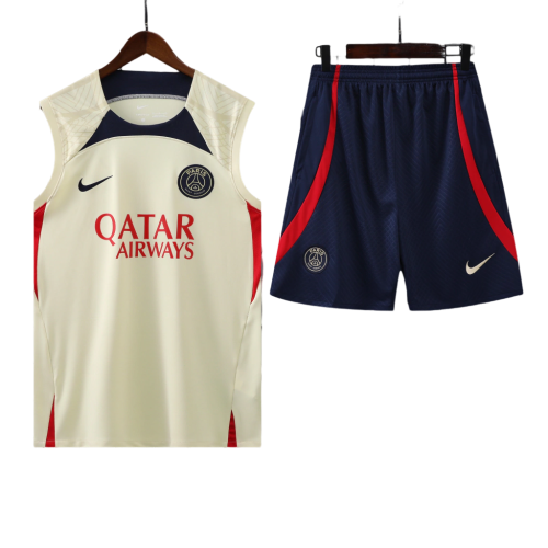 Conjunto Regata PSG 23/24 Nike - Creme