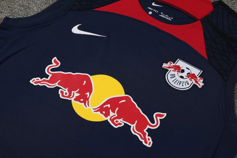 Conjunto Regata Red Bull Leipzig 2023/24 Nike - Azul Escuro