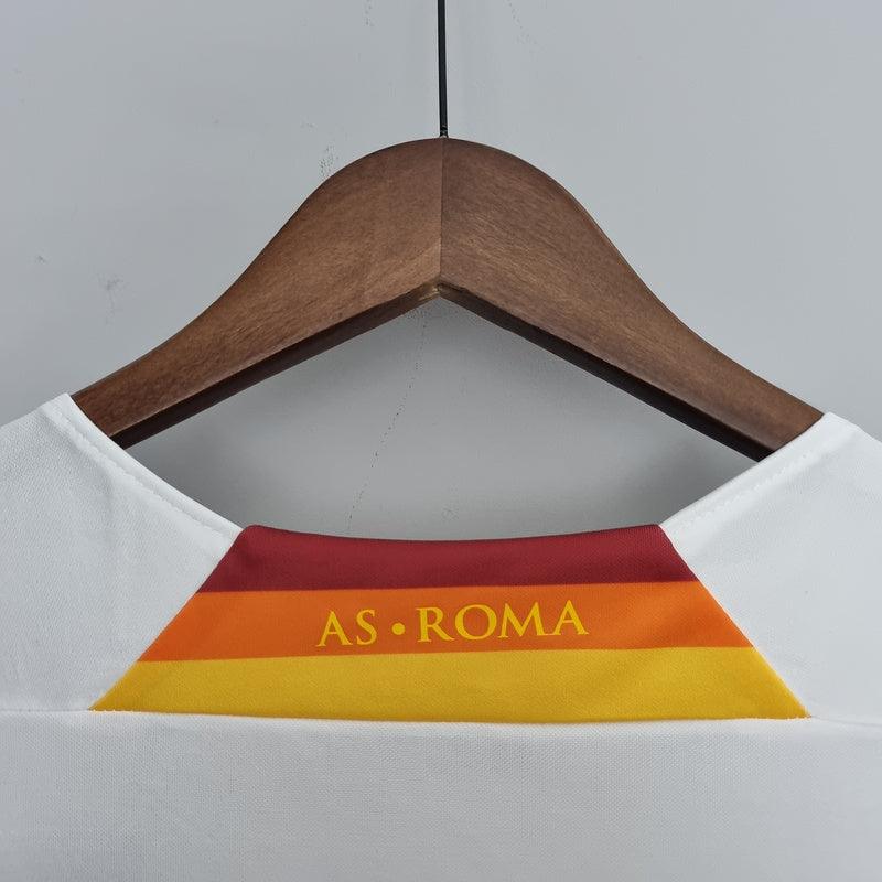 Camisa Roma Home Adidas Torcedor 2021/22 Masculino Branco