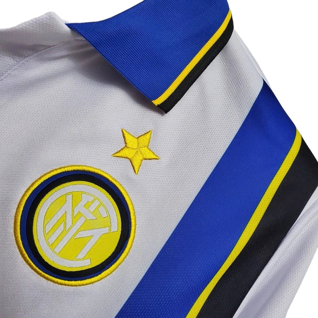 Camisa Inter de Milão Retrô 97/98 - Umbro - Branca e Azul