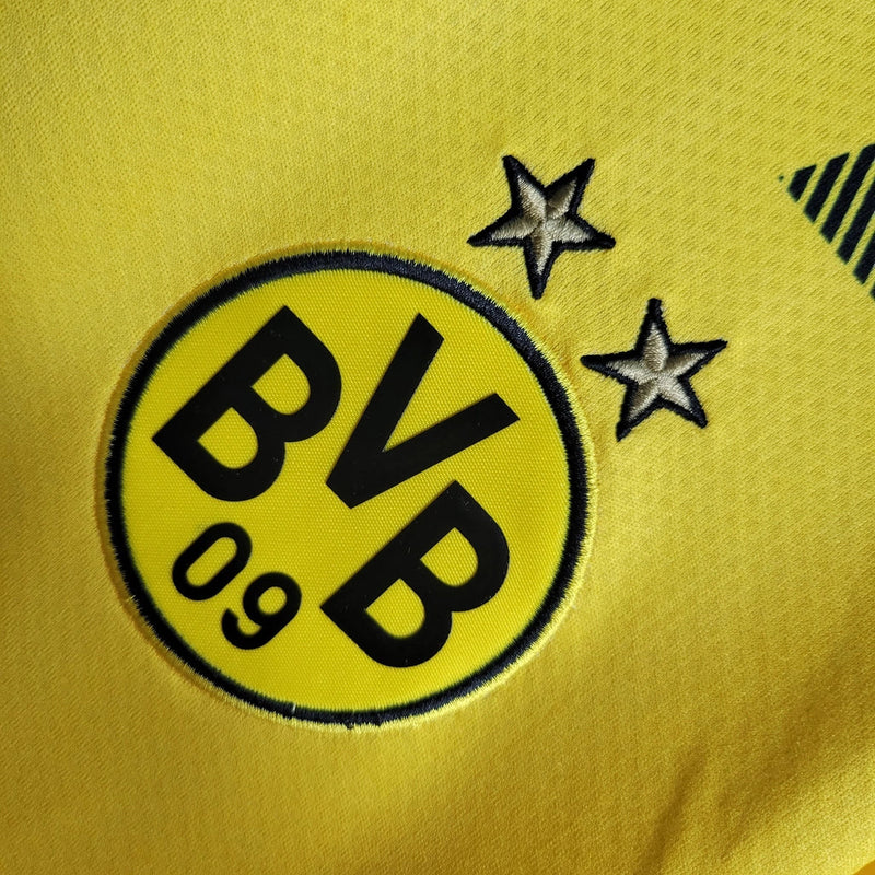 Camisa Borussia Dortmund Copas Puma Torcedor 22/23 Masculino Amarelo