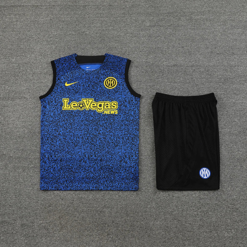 Conjunto Regata Inter de Milão 23/24 Nike - Azul