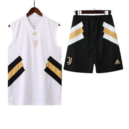 Conjunto Regata Juventus 23/24 Adidas - Branco