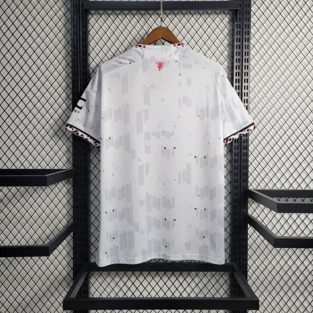 Camisa Manchester United -Adidas 23/24 Torcedor Branco