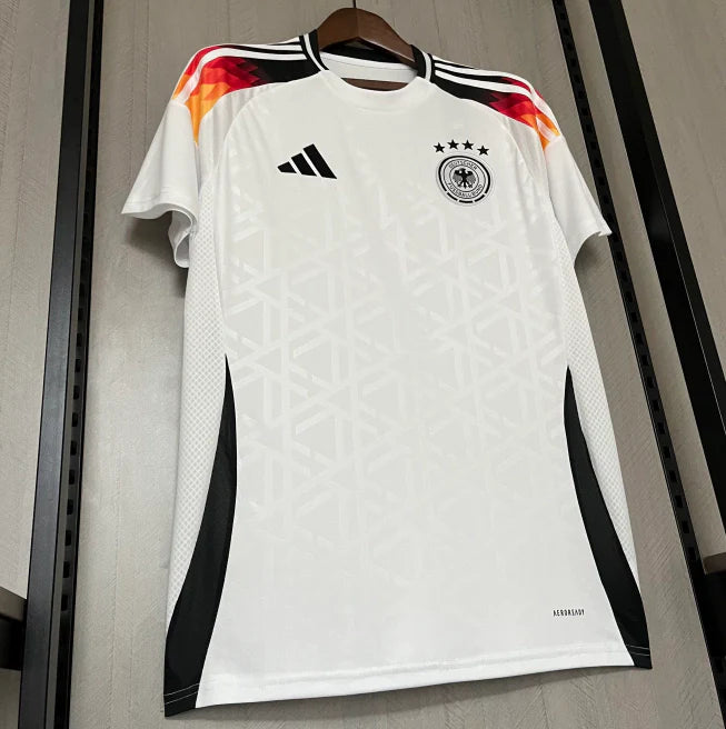 Camisa Alemanha I Home Adidas Torcedor 2024/25 Masculino Branco