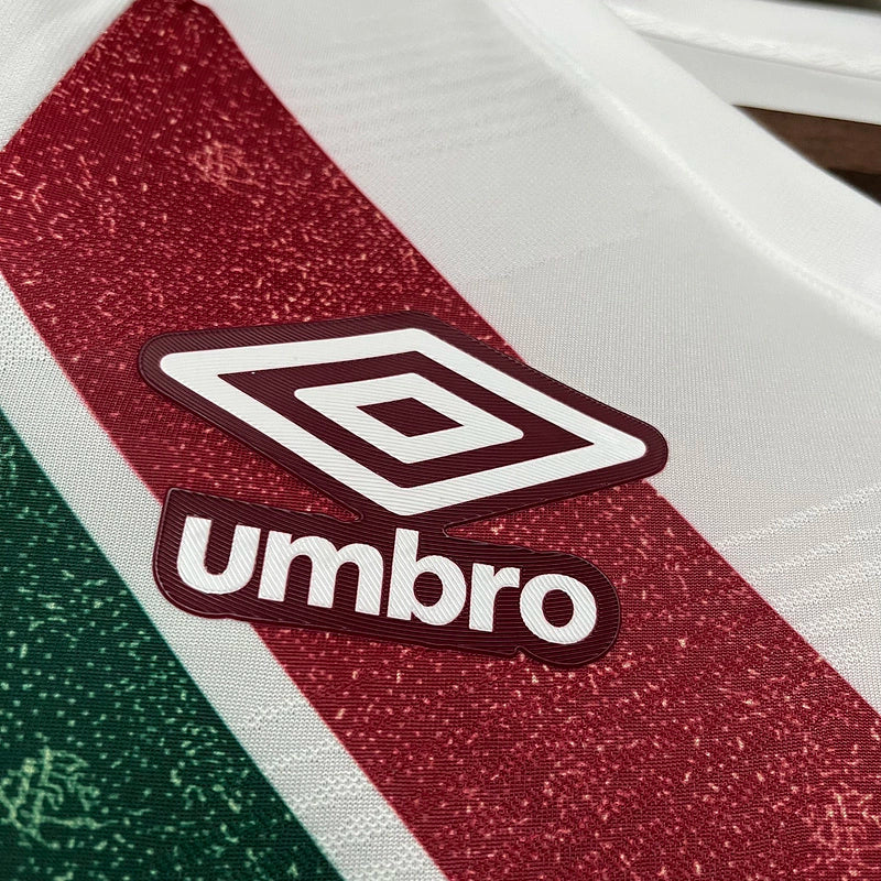 Camisa Fluminense II Away 2024/25 Torcedor Umbro Masculina Branco