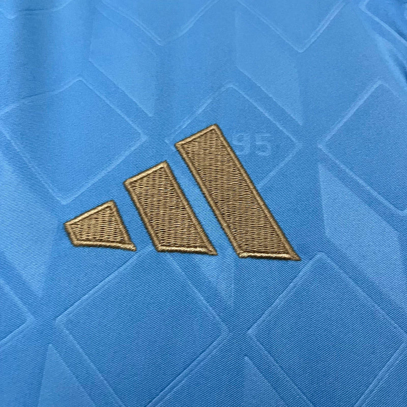 Camisa Bélgica II Away 2024/25 Torcedor Adidas Masculino Azul Celeste