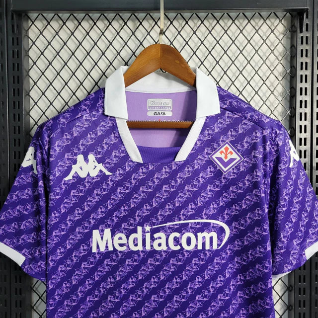 Camisa Fiorentina I 23/24 - Torcedor Kappa Masculina - Roxo