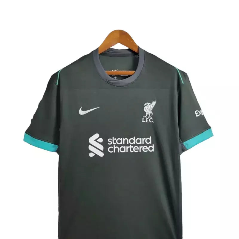 Camisa Liverpool II Away Nike Torcedor 2024/25 Masculino Preto