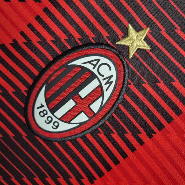 Camisa Milan I 2023/24 Vermelho e Preto - Puma