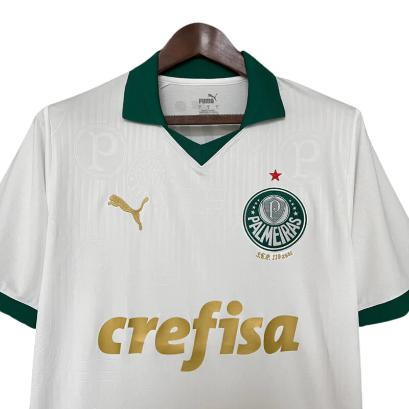 Camisa Palmeiras II Away Puma Torcedor 2024/25 Masculina  Branco