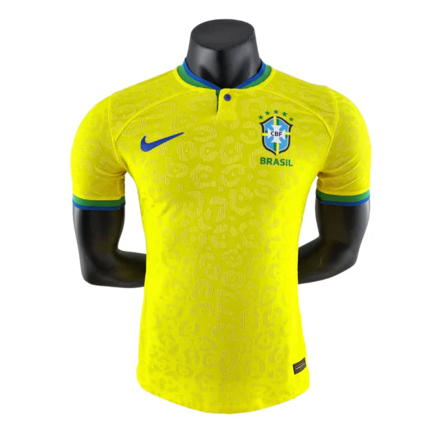 Camisa Seleção Brasileira II 2022 Jogador Nike Masculina Amarelo