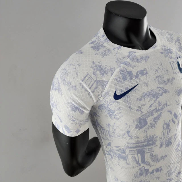 Camisa Seleção da França Away 22/23 Jogador Nike Masculina - Branca