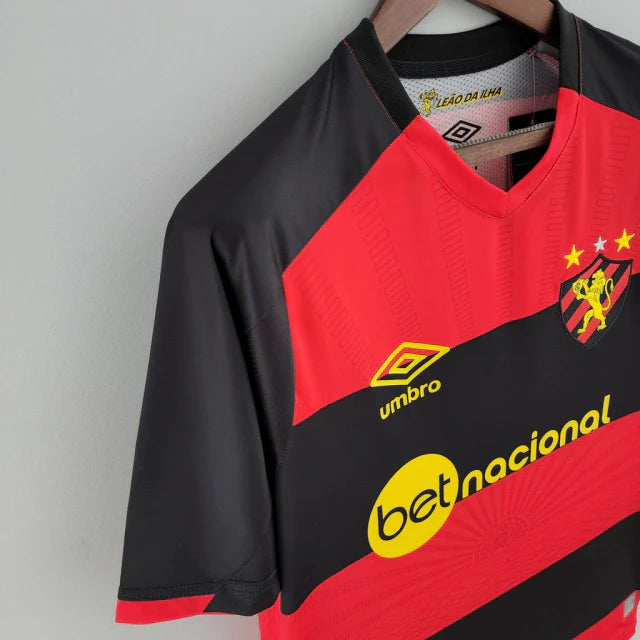 Camisa Sport Recife I 22/23 Torcedor Umbro Masculina - Vermelha e Preto