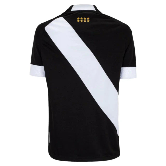 Camisa Vasco da Gama I 22/23 Torcedor Kappa Feminina - Preta