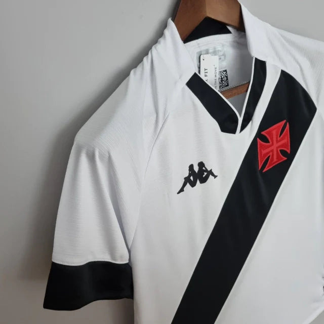 Camisa Vasco da Gama II 22/23 Torcedor Kappa Masculina - Branca