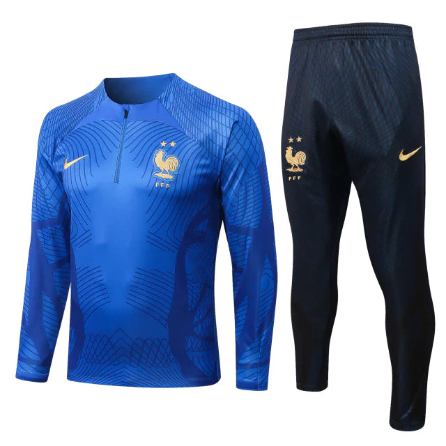 Conjunto França 23/24 Masculino Nike - Azul