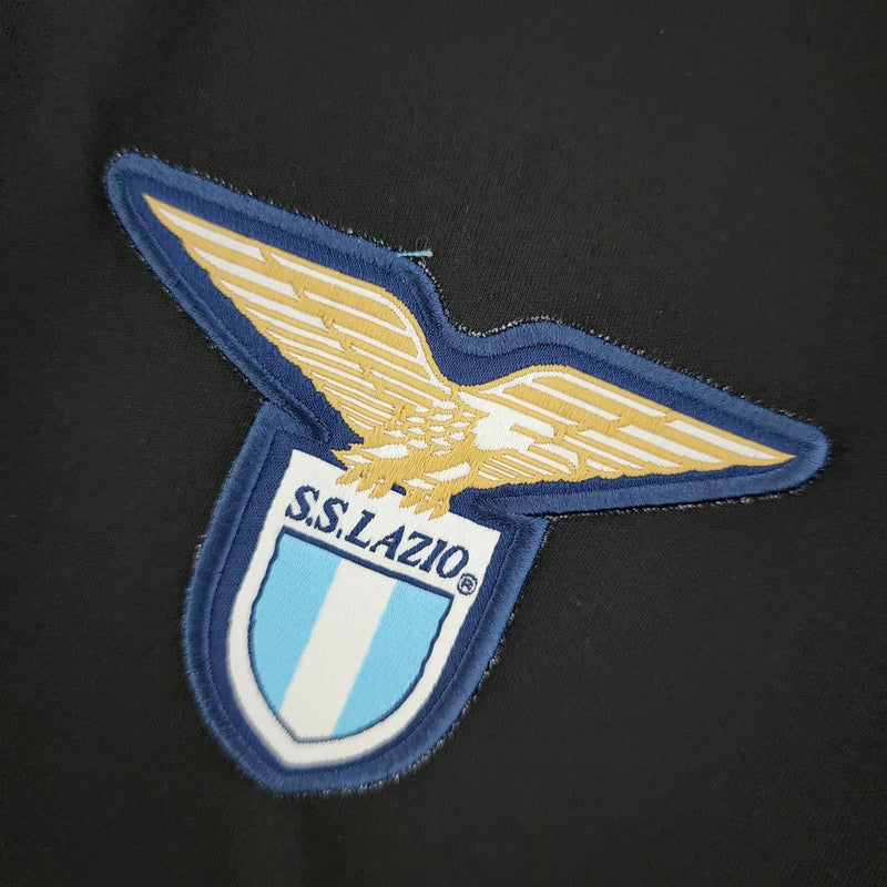 Camisa Retrô Lazio II Macron 2016/17 Masculino Preto