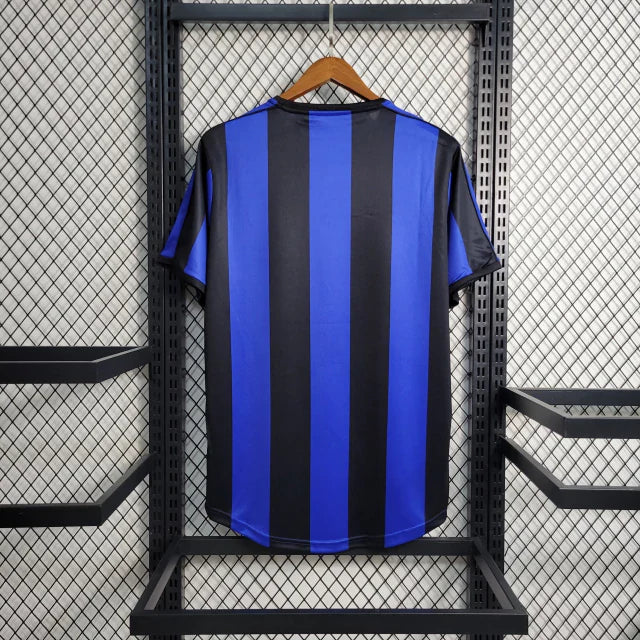 Camisa Retrô Inter de Milão I Nike 1999/00 Masculino Azul e Preto