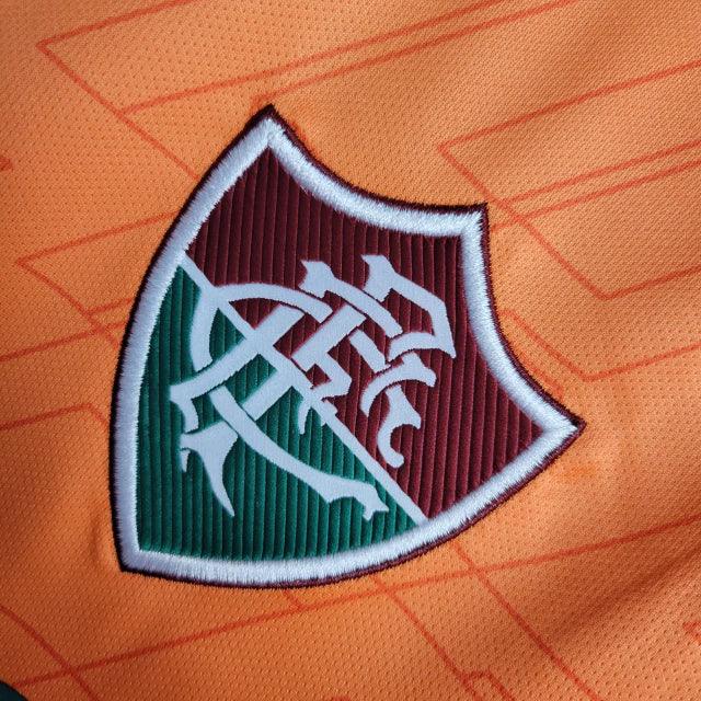 Camisa Fluminense Goleiro Treino II 22/23 Torcedor Masculino - Laranja