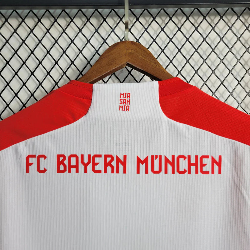 Camisa Bayern de Munique I 23/24 - Torcedor Adidas Masculina - Branco